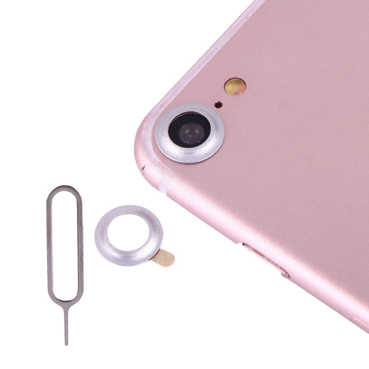 For iPhone 7 Rear Camera Lens Protective Cover with Needle