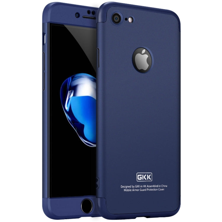 GKK for iPhone 7 PC Three - paragraph Shield 360 Degrees Full Coverage Protective Case Back Cover