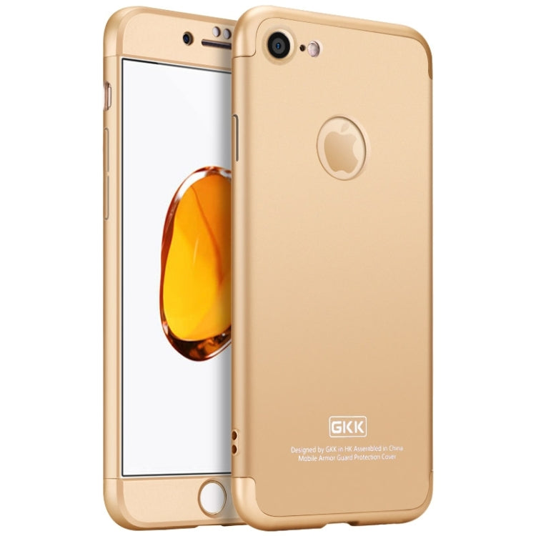 GKK for iPhone 7 PC Three - paragraph Shield 360 Degrees Full Coverage Protective Case Back Cover