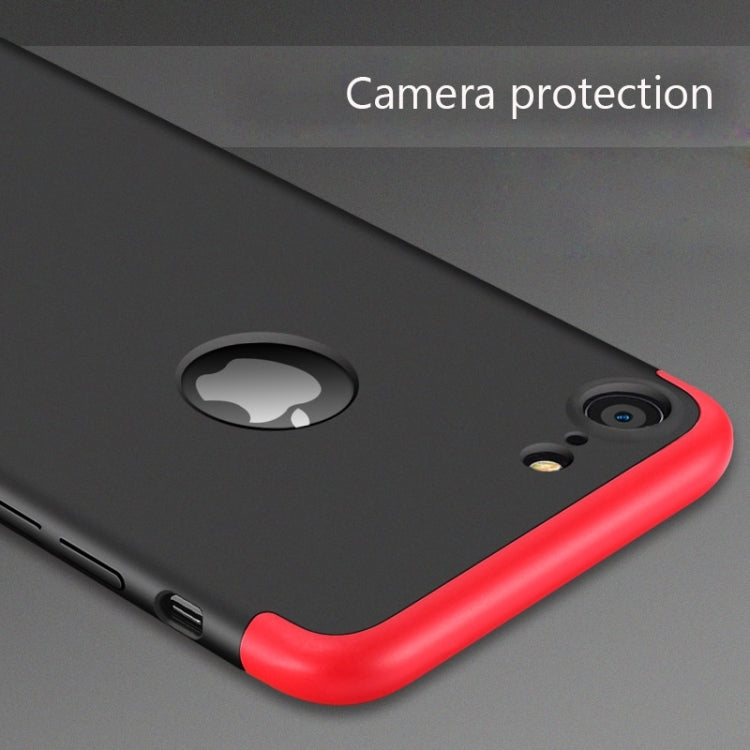 GKK for iPhone 7 PC Three - paragraph Shield 360 Degrees Full Coverage Protective Case Back Cover
