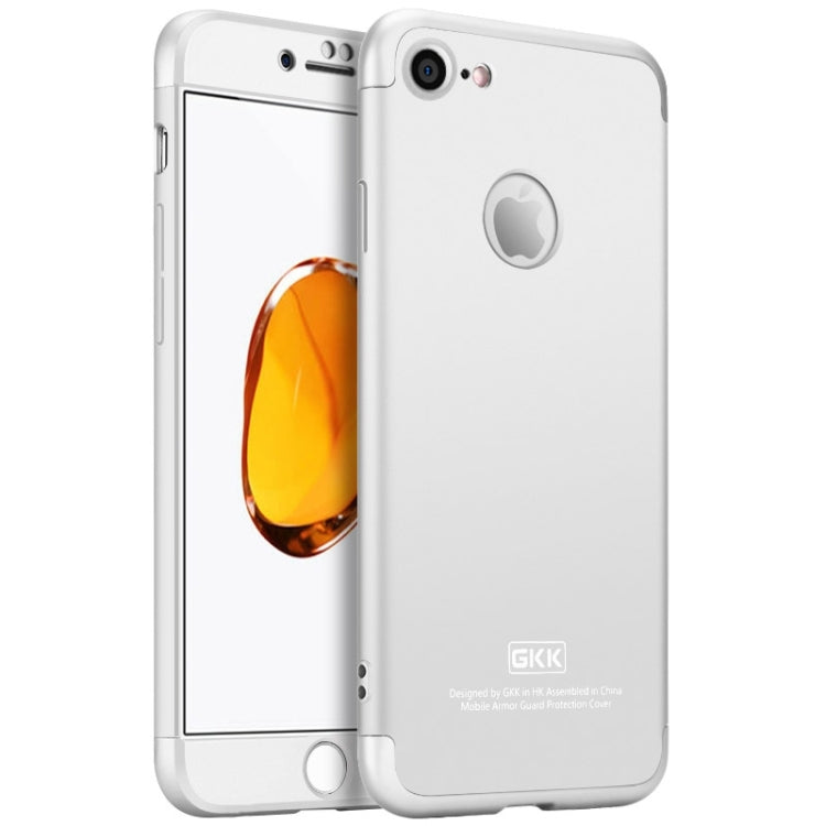 GKK for iPhone 7 PC Three - paragraph Shield 360 Degrees Full Coverage Protective Case Back Cover