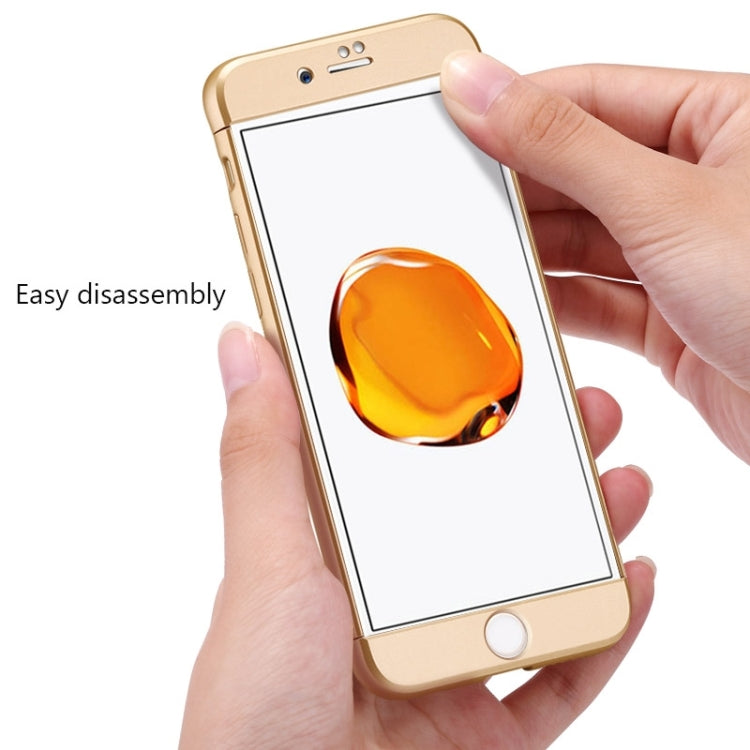 GKK for iPhone 7 PC Three - paragraph Shield 360 Degrees Full Coverage Protective Case Back Cover