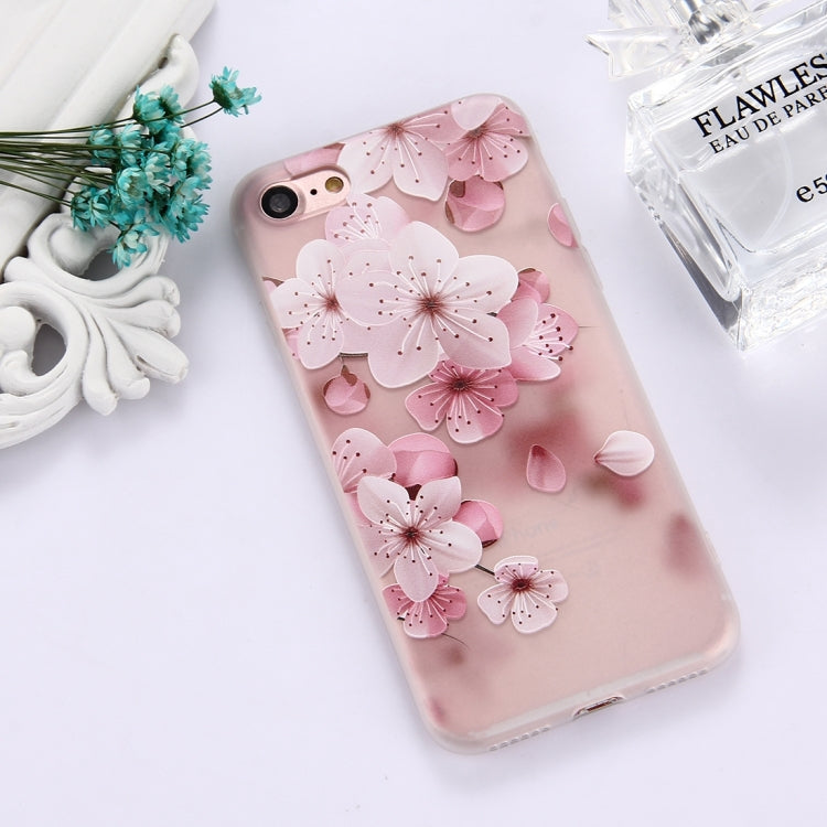 For  iPhone 8 & 7  TPU Frosted Embossed