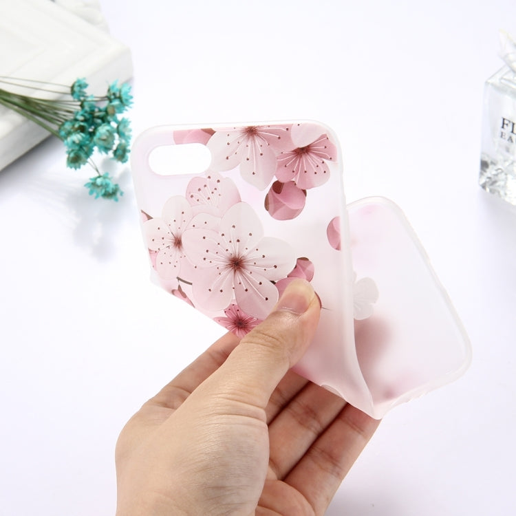 For  iPhone 8 & 7  TPU Frosted Embossed
