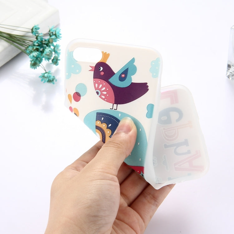 For  iPhone 8 & 7  TPU Frosted Embossed