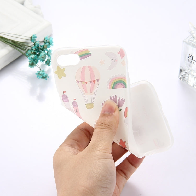For  iPhone 8 & 7  TPU Frosted Embossed