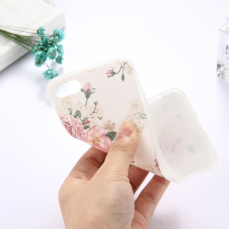 For  iPhone 8 & 7  TPU Frosted Embossed
