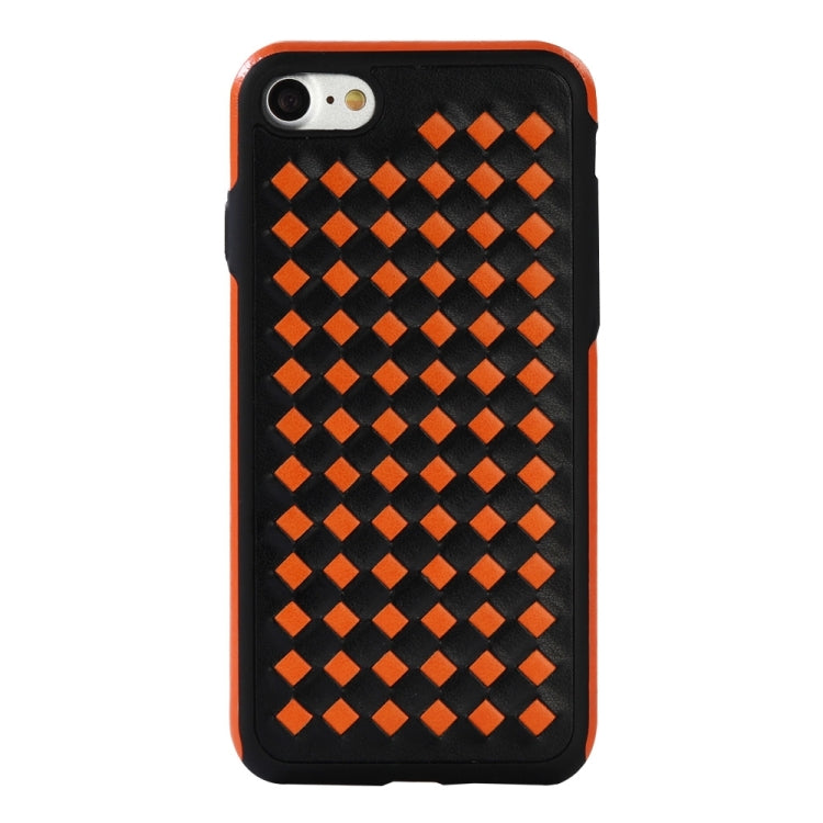 For  iPhone 8 & 7  Diamond Knit Texture TPU Paste Skin Protective Case