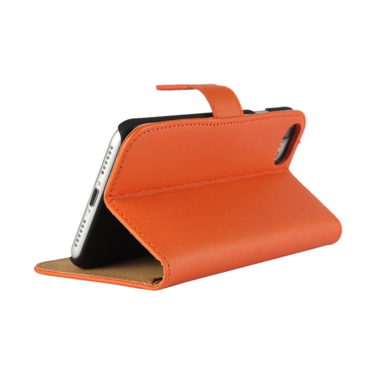 For  iPhone 8 & 7  Genuine Split Horizontal Flip Leather Case with Holder & Card Slots & Wallet