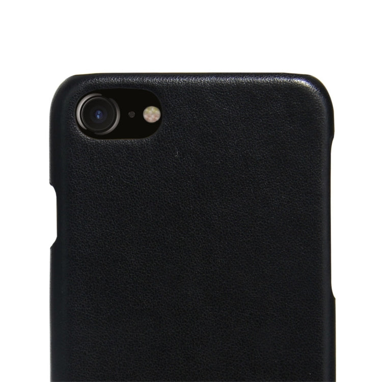 For  iPhone 8 & 7  Fashionable Color Matching Bicolourable PC + PU Leather Back Cover Case