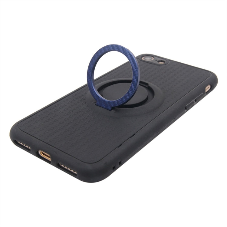For  iPhone 8 & 7  TPU + PC Protective Back Case with Ring Holder