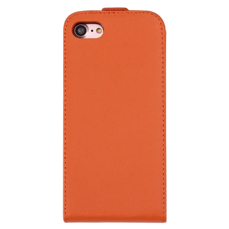 For  iPhone 8 & 7  Vertical Flip Genuine Split Leather Case