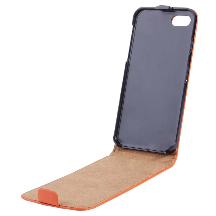 For  iPhone 8 & 7  Vertical Flip Genuine Split Leather Case