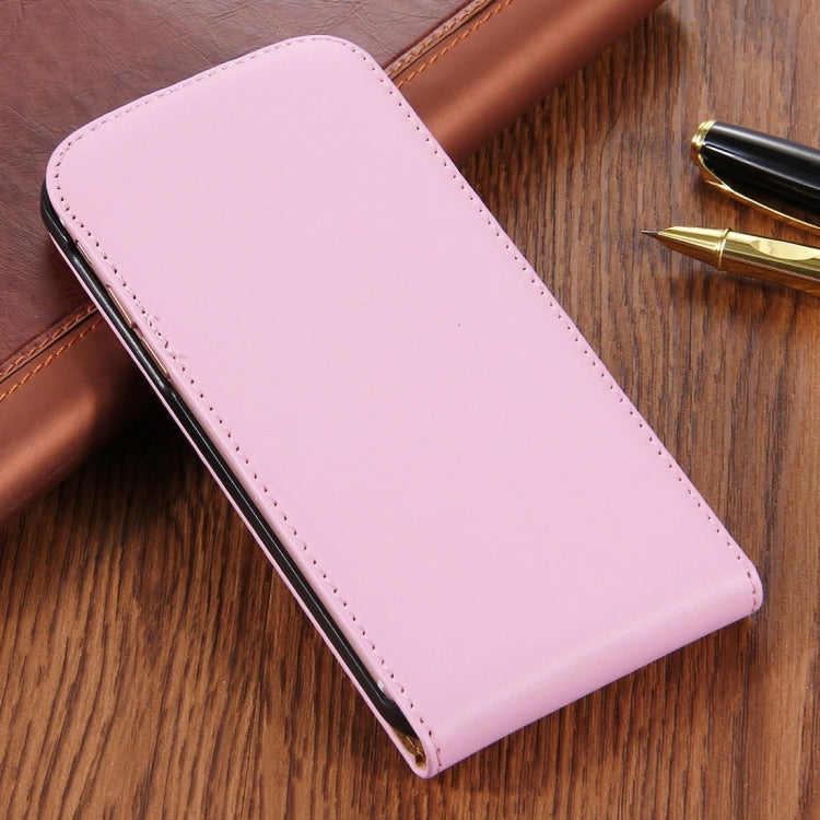 For  iPhone 8 & 7  Vertical Flip Genuine Split Leather Case