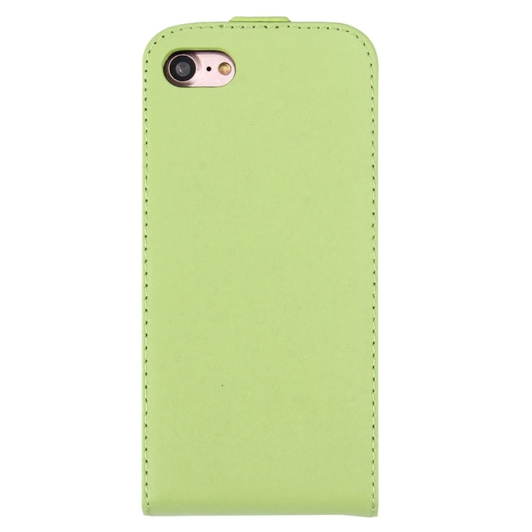 For  iPhone 8 & 7  Vertical Flip Genuine Split Leather Case