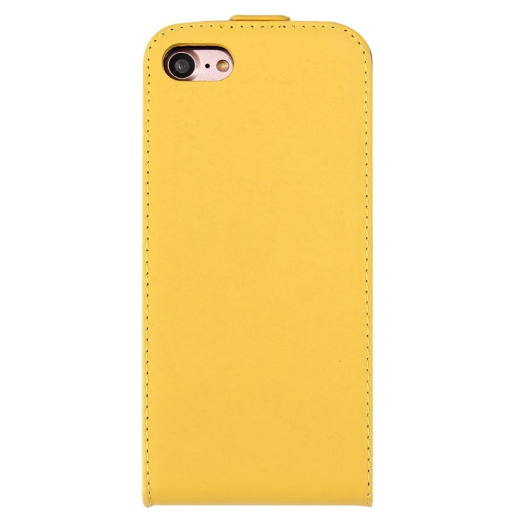 For  iPhone 8 & 7  Vertical Flip Genuine Split Leather Case