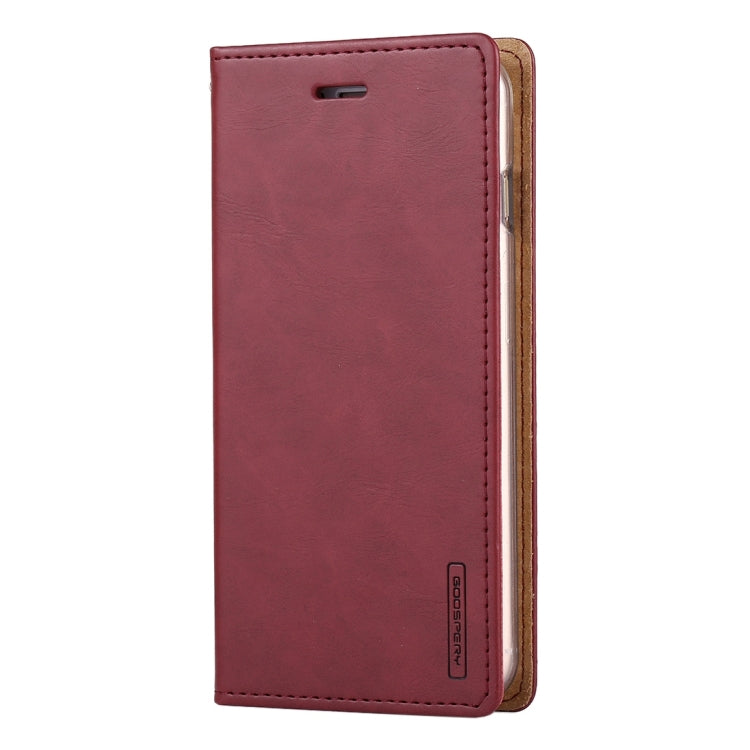 GOOSPERY BLUE MOON for  iPhone 8 & 7  Crazy Horse Texture Horizontal Flip Leather Case with Card Slots & Wallet & Holder