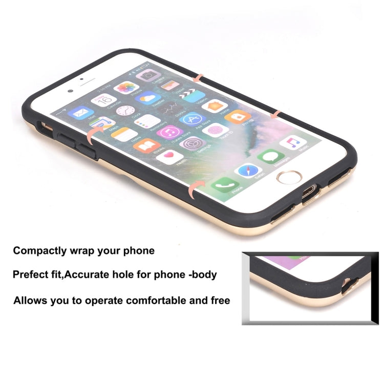 For  iPhone 8 & 7  Dream Network Dropproof Protective Back Cover Case with Card Slots