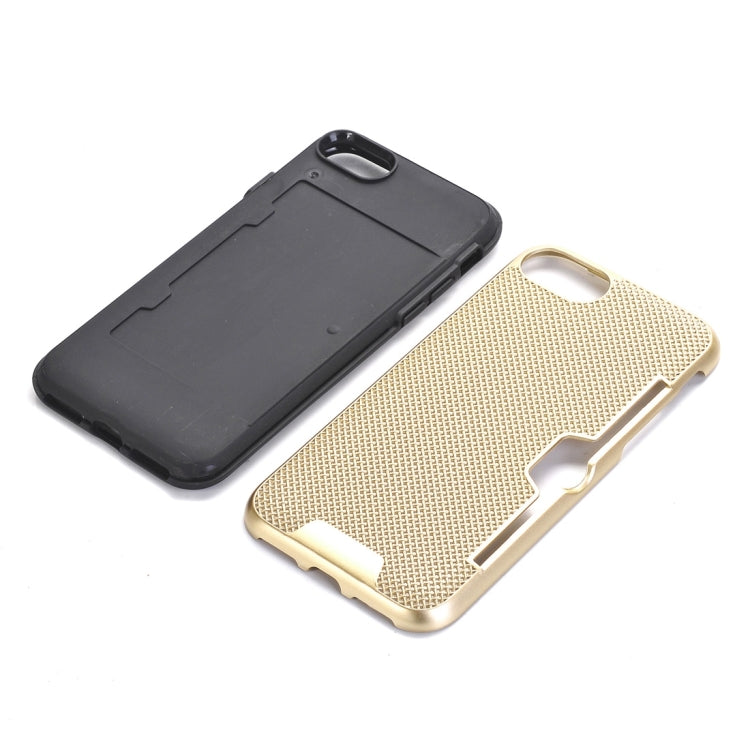 For  iPhone 8 & 7  Dream Network Dropproof Protective Back Cover Case with Card Slots