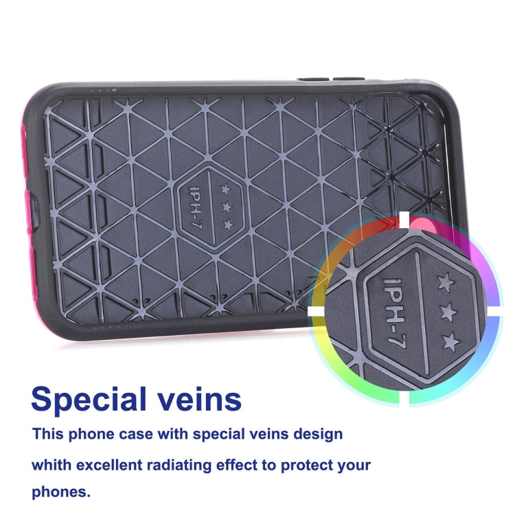 For  iPhone 8 & 7  Dream Network Dropproof Protective Back Cover Case with Card Slots