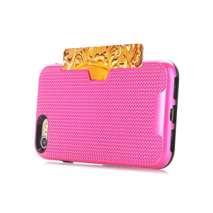 For  iPhone 8 & 7  Dream Network Dropproof Protective Back Cover Case with Card Slots