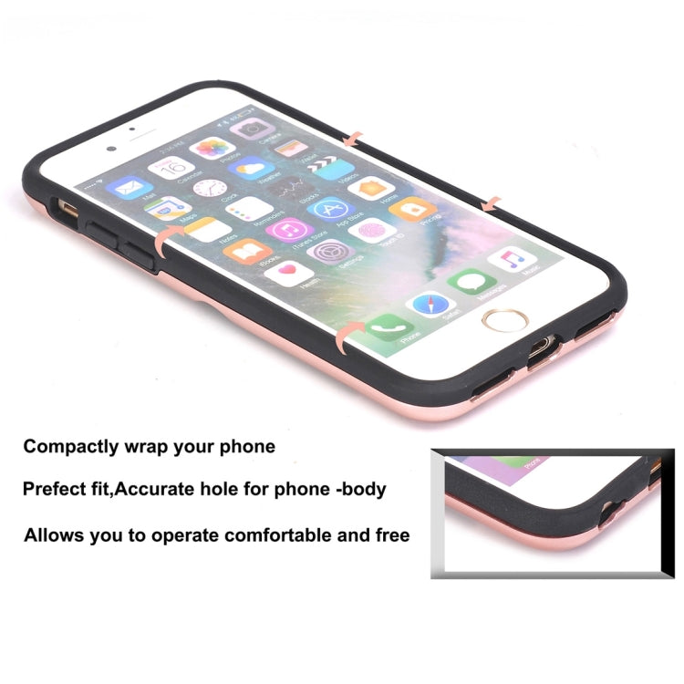 For  iPhone 8 & 7  Dream Network Dropproof Protective Back Cover Case with Card Slots