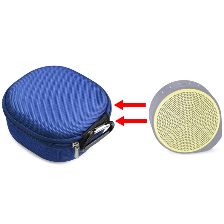 For Logitech X100 Wireless Bluetooth Speaker Nylon Protective Bag Storage Box