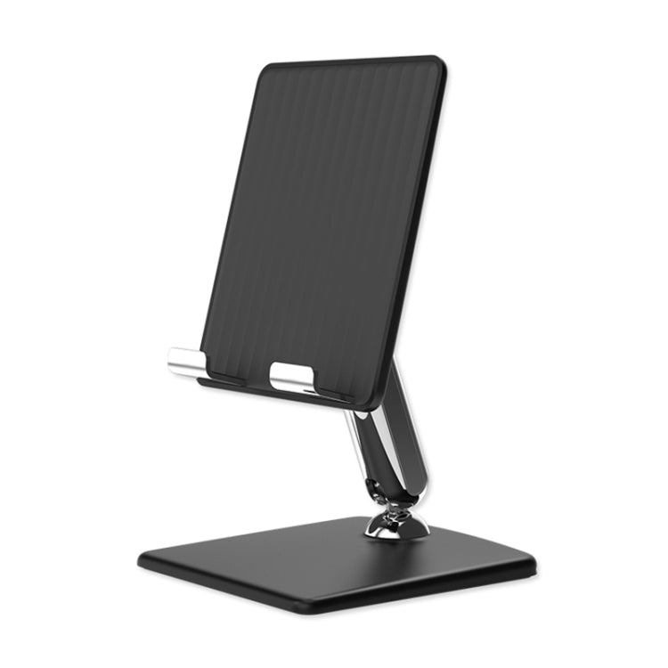 Universal Zigzag Folding Desktop Holder Bracket for Mobile Phone / Tablet (Black)