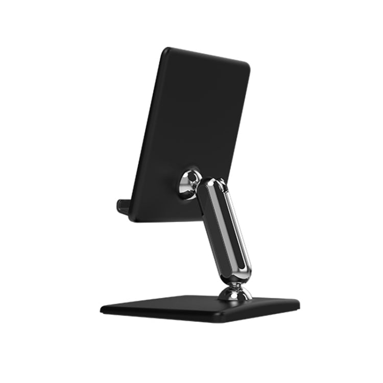 Universal Zigzag Folding Desktop Holder Bracket for Mobile Phone / Tablet (Black)