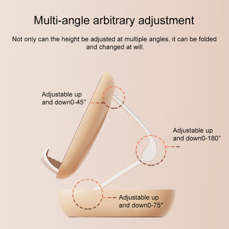 Universal Portable Folding Desktop Holder Bracket for 4-11 inch Mobile Phone / Tablet