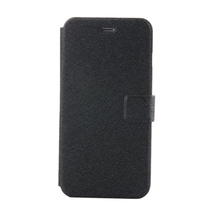 For  iPhone 8 & 7  Silk Texture Horizontal Flip Leather Case with Magnetic Buckle & Holder & Card Slots