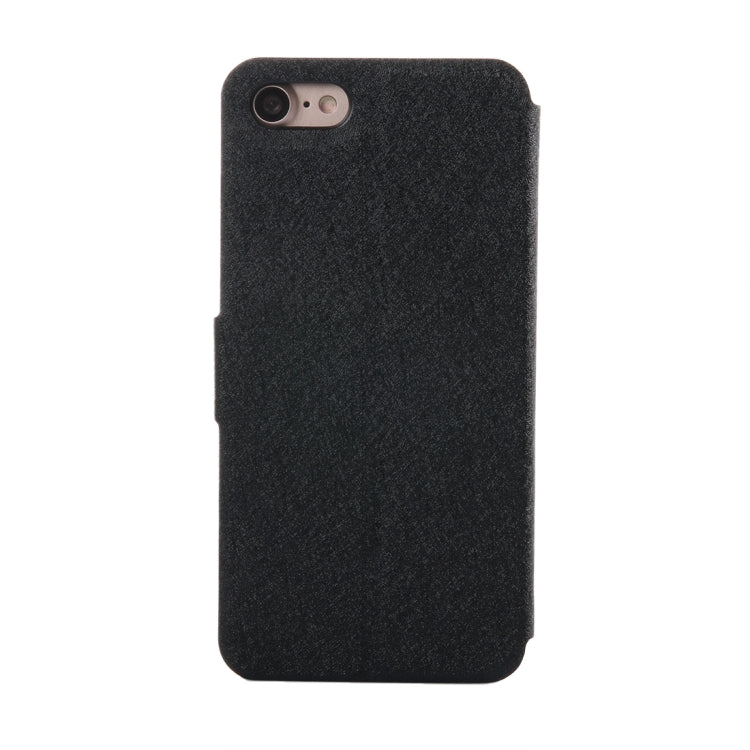 For  iPhone 8 & 7  Silk Texture Horizontal Flip Leather Case with Magnetic Buckle & Holder & Card Slots