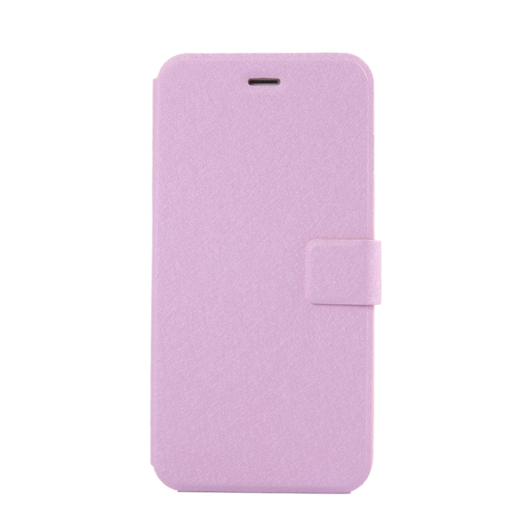 For  iPhone 8 & 7  Silk Texture Horizontal Flip Leather Case with Magnetic Buckle & Holder & Card Slots