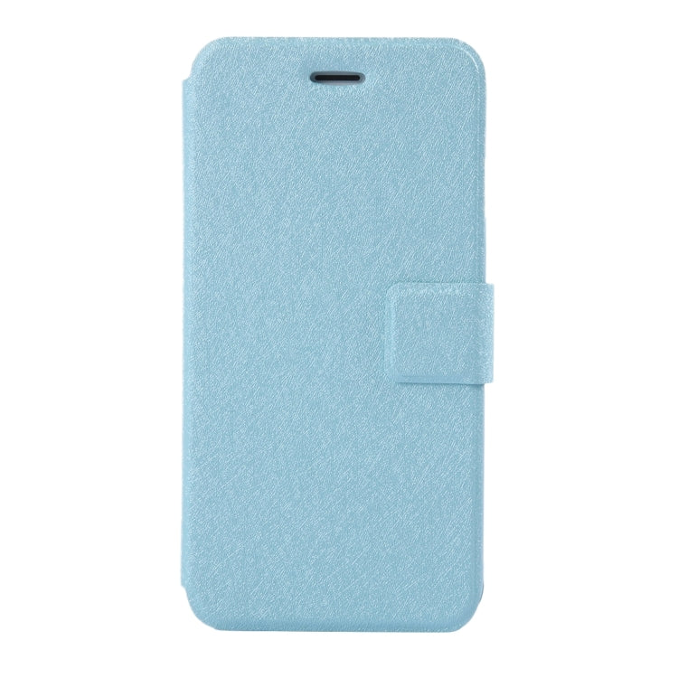 For  iPhone 8 & 7  Silk Texture Horizontal Flip Leather Case with Magnetic Buckle & Holder & Card Slots