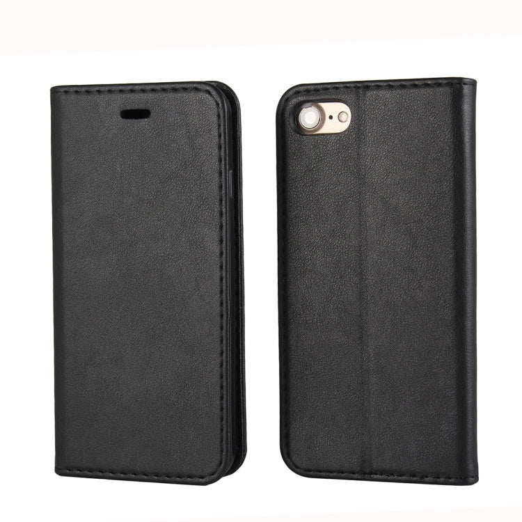 For  iPhone 8 & 7  Lambskin Texture Horizontal Flip Leather Case with Holder & Card Slots