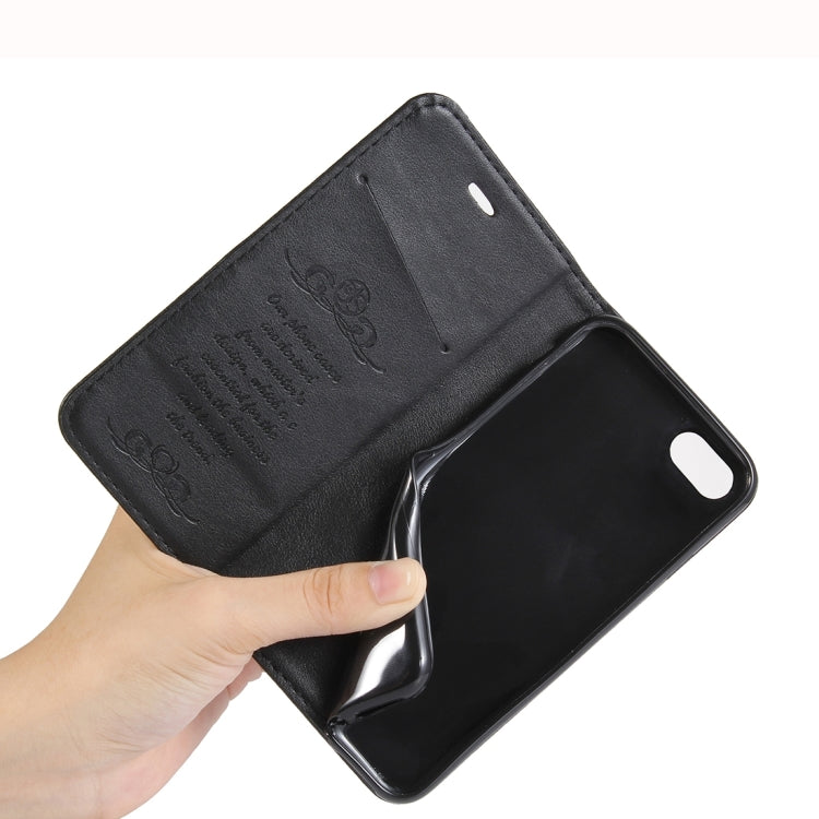 For  iPhone 8 & 7  Lambskin Texture Horizontal Flip Leather Case with Holder & Card Slots
