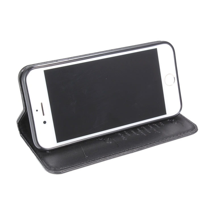 For  iPhone 8 & 7  Lambskin Texture Horizontal Flip Leather Case with Holder & Card Slots