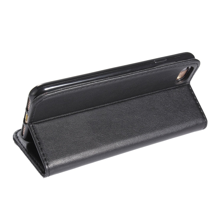 For  iPhone 8 & 7  Lambskin Texture Horizontal Flip Leather Case with Holder & Card Slots