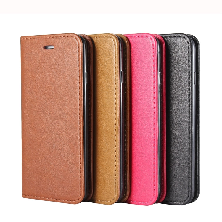 For  iPhone 8 & 7  Lambskin Texture Horizontal Flip Leather Case with Holder & Card Slots