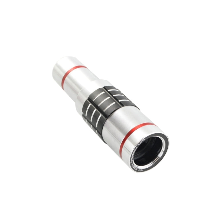 Universal 18X Magnification Lens Mobile Phone 3 in 1 Telescope + Tripod Mount + Mobile Phone Clip