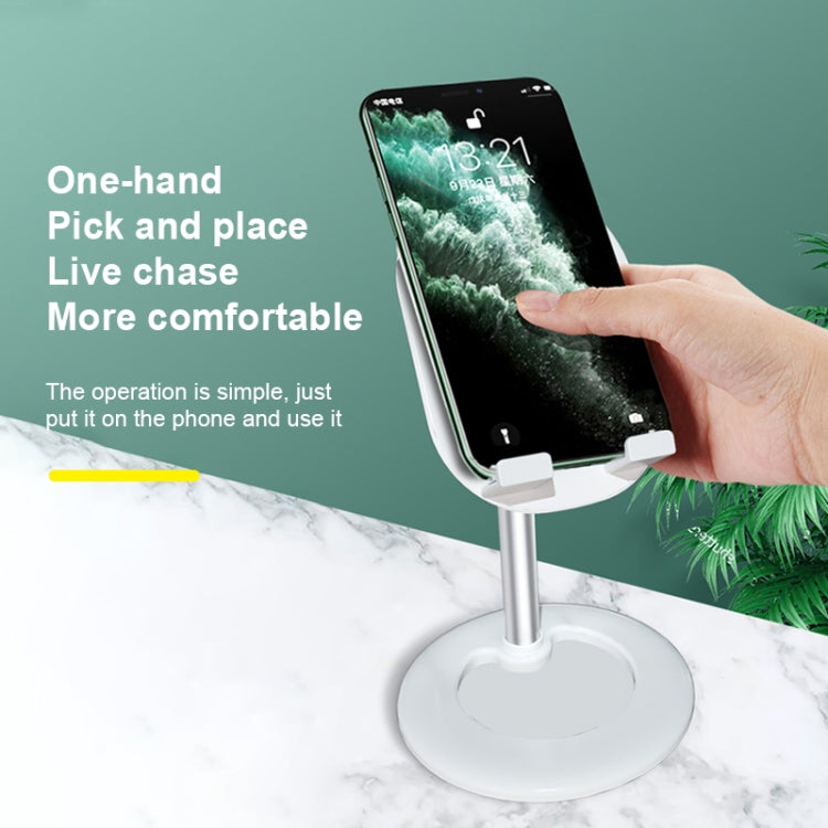 SD-ZJ019 Metal Retractable Net Class Live Broadcast Holder Universal Adjustable Phone Desk Holder, Specifications: Mirror