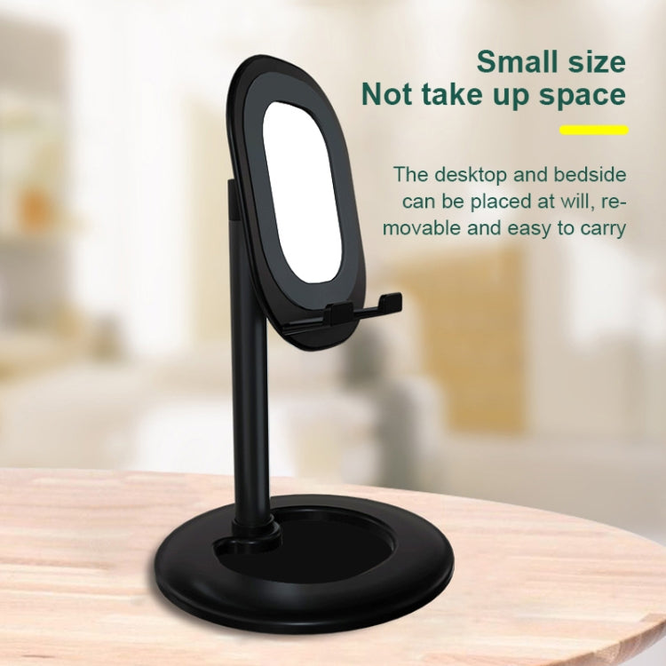 SD-ZJ019 Metal Retractable Net Class Live Broadcast Holder Universal Adjustable Phone Desk Holder, Specifications: Mirror