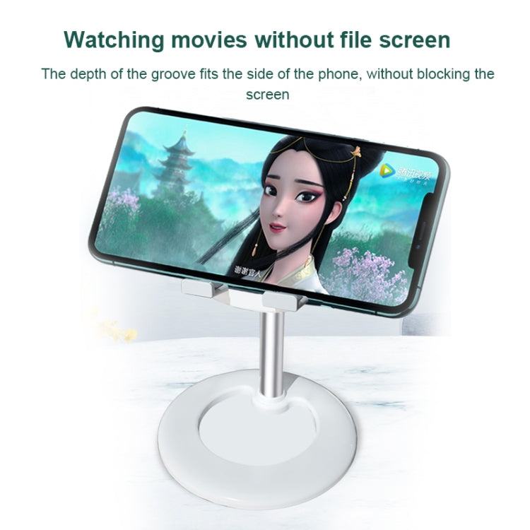 SD-ZJ019 Metal Retractable Net Class Live Broadcast Holder Universal Adjustable Phone Desk Holder, Specifications: Mirror