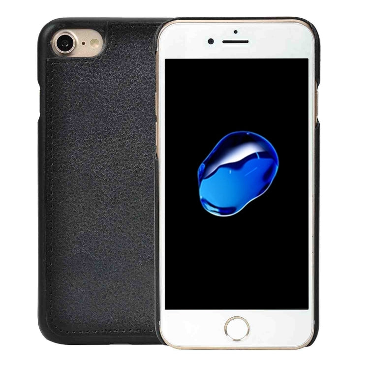 For  iPhone 8 & 7  Separable Litchi Texture Zipper Horizontal Flip Leather Case with Card Slots & Wallet & Photo Frame & Lanyard