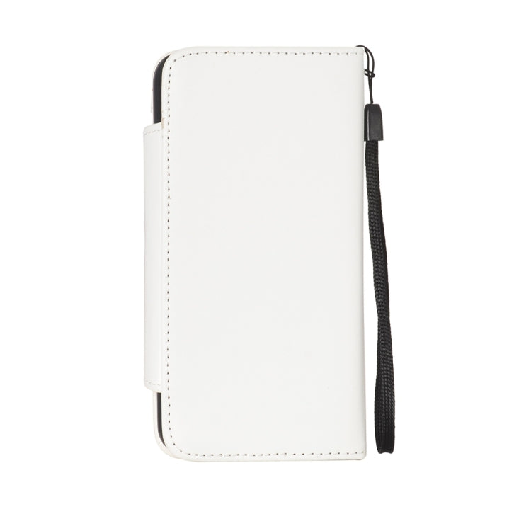For  iPhone 8 & 7  Detachable Plain Weave Texture Horizontal Flip PU Leather Case with Card Slots & Wallet & Photo Frame
