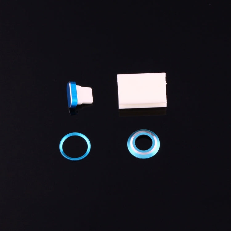 For iPhone 7 Anti Dust Plug with Home Key Loop & Camera Lens