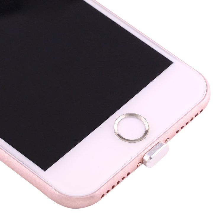 For iPhone 7 Anti Dust Plug with Home Key Loop & Camera Lens