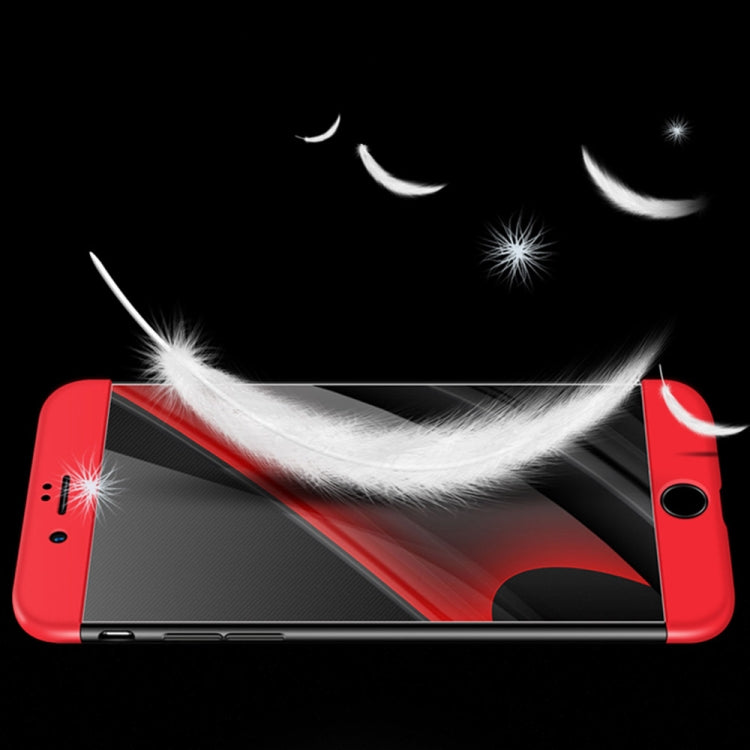 GKK for iPhone 7 PC Three Stage Splicing 360 Degrees Full Coverage Protective Case Back Cover