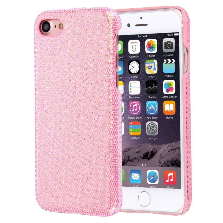 For  iPhone 8 & 7  Twinkling Paillette Plating Hard Protective Case