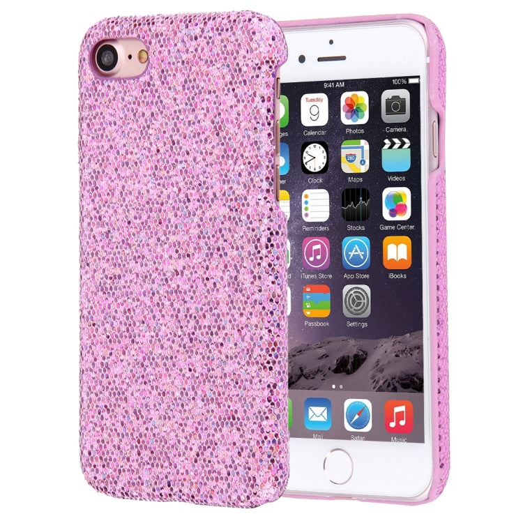 For  iPhone 8 & 7  Twinkling Paillette Plating Hard Protective Case